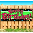 thumbnail image 2 of Happy Birthday 13 oz Vinyl Banner With Metal Grommets, 2 of 5
