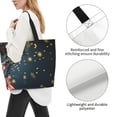 thumbnail image 3 of Fotbe North American Bald Eagle Bolsa Tote Estética de Lona con Estampado para Mujer - Bolsa Reutilizable de Hombro Casual para Vacaciones, Compras, Trabajo y Gimnasio, 3 of 8