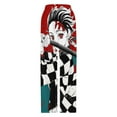thumbnail image 4 of Demon Slayer Pajama Pants Long Sleep Pants Soft Elastic Waist PJ Bottoms Lounge Pants, 4 of 7