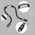 thumbnail image 1 of Lámpara LED flexible manos libres abrazo cuello lectura libro luz antorcha linterna (negro) Tmvgtek Para estrenar, 1 of 7