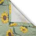 thumbnail image 3 of Ambesonne Floral Kitchen Curtains, Pastel Sunflowers Pattern, 55"x36", Pale Khaki and Mustard, 3 of 3
