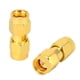 thumbnail image 2 of SMA hembra a SMA hembra Adaptador recto SMA macho a SMA macho Conector dual SMA Radio bidireccional SMA Antena Adaptador RF 2 Piezas seitruly TX1030-00, 2 of 2