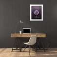thumbnail image 3 of Hogan, Melody 25x32 White Modern Wood Framed Museum Art Print Titled - Gilded Rose, 3 of 4