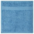 thumbnail image 2 of Better Trends Washcloths For Body And Face, 100% Cotton, Soft, Absorbent, Zero Twist Cotton Baby Wash Cloth, Shower, Travel, Dark Blue Small Towel, 12"X12", 18 Pack, 2 of 4