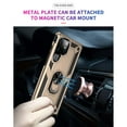 thumbnail image 6 of Feishell Hybrid Armor Phone Case for Samsung Galaxy S25 Edge,Military Grade Shockproof 360 Rotatable Metal Ring Holder Kickstand Support Magnetic Car Mount Dual Layer Protective Phone Cover,Gold, 6 of 7