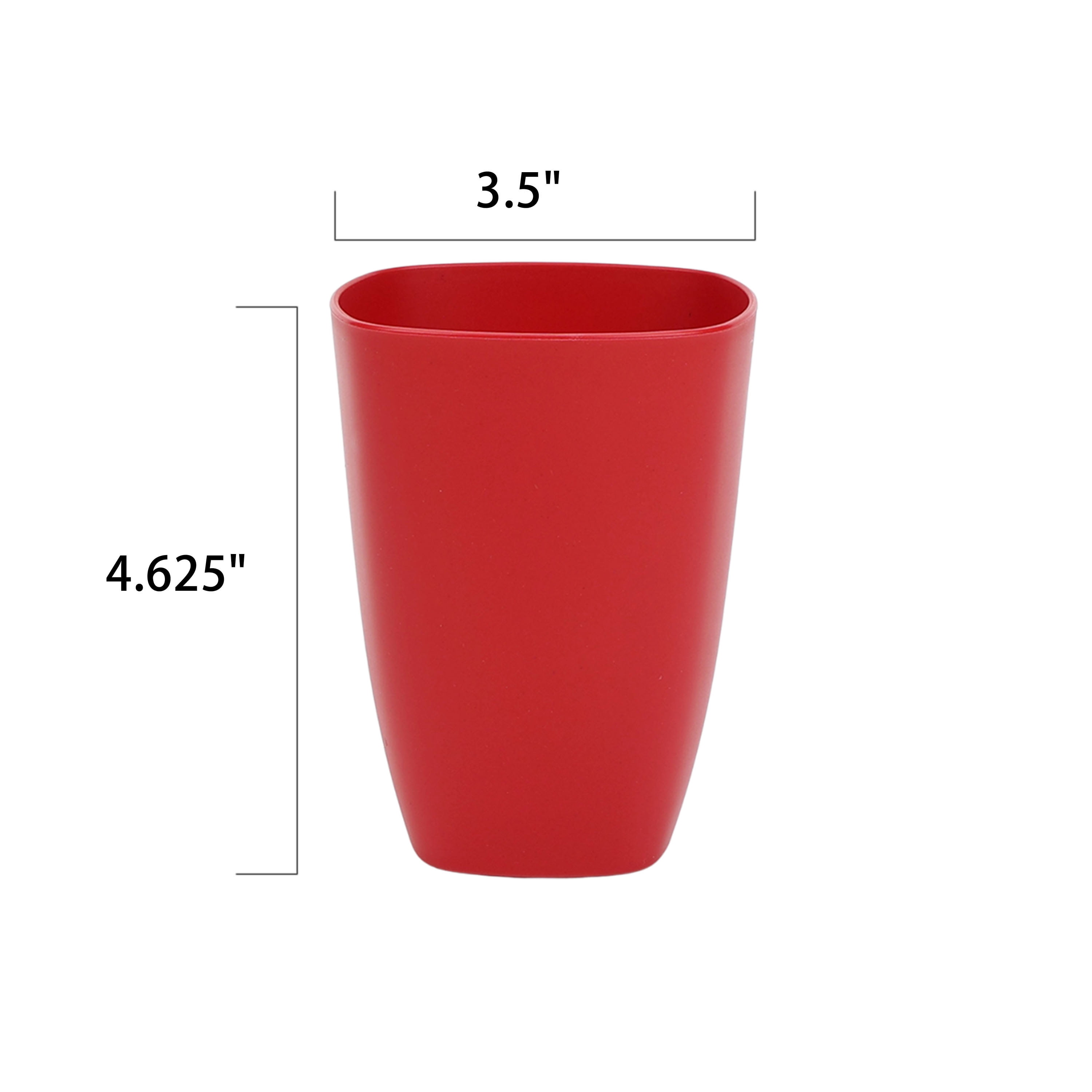 Red Gingham Melamine Cups - 12 oz – Simple Treasures