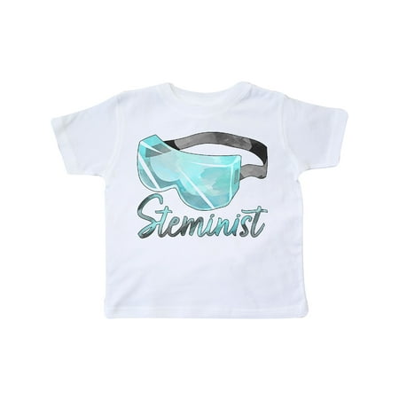 

Inktastic Steminist- Women in Science- Goggles Gift Toddler Boy or Toddler Girl T-Shirt