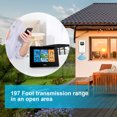 thumbnail image 4 of Wireless Weather Station with Color HD Display, EEEKit LCD Digital Weather Station with Indoor Outdoor Digital Thermometer Home Alarm Clock with Temperature Humidity Barometer Alarm Moon Phrase, 4 of 9