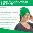 thumbnail image 7 of Aculief Headache and Migraine Relief Hat - Cold Packs, Relaxation  – Green, 7 of 7