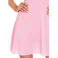thumbnail image 4 of Leg Avenue Basic Women's Skater Dress, Small/Medium, Pink, 4 of 5