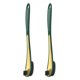 thumbnail image 1 of Ficarrico Paquete de 2 escobilla de inodoro curvada sin soporte para baño – Escobilla de inodoro duradera debajo del borde cepillos de limpieza para el hogar, 1 of 5