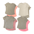 thumbnail image 2 of 90 Degree Women's V-Neck Short Sleeve Everyday Easy Fit Tee, 2 Pack, 2 of 2