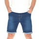thumbnail image 1 of BERMUDA MEZCLILLA PARA HOMBRE CHB SHORT MODA CASUAL SLIM FIT TALLA 32, 1 of 4