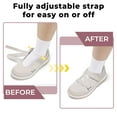 thumbnail image 4 of FitVille Comfortable Walking Shoes for Women with Adjustable Strap for Swollen Feet, Extra Wide Diabetic Shoes, 4 of 7