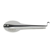 Portable Stainless Steel Jaw Harp Mouth Instrument for Beginners Russian Musical Harmonica Chrome Large Size