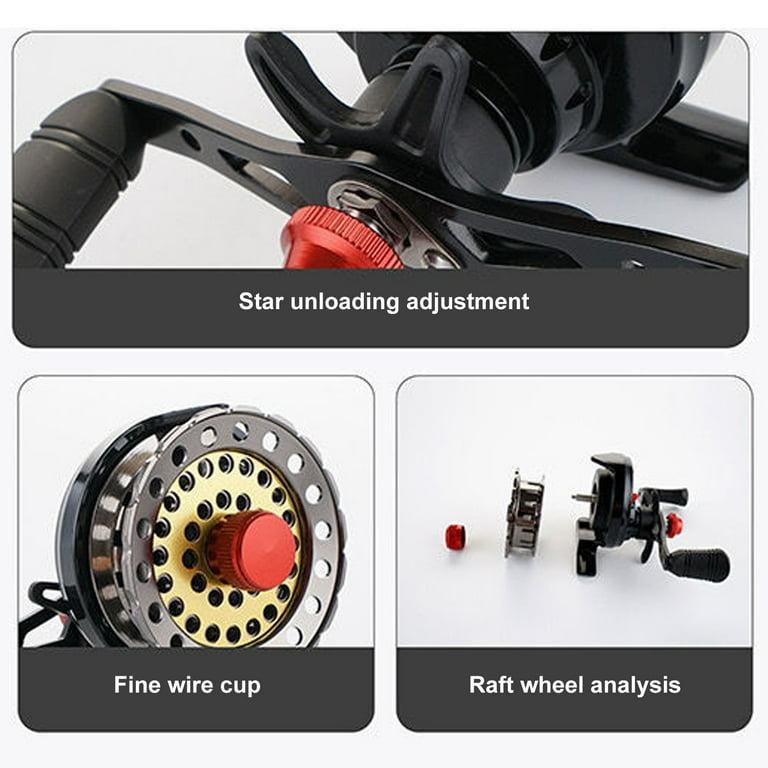 baitcasters reels AlinoX 400 Saltwater Baitcasting Reel 8.1:1 Blue&Purple / Left Hand 4 Bass Fishing Baits Model:SX 5.3 RH-RD mulloway the reel is equipped