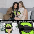 thumbnail image 5 of ELEHOLD Rugged Hybrid Case for iPad 11th Gen (A16) 2025 11-inch,with Built-in Kickstand 360° Rotating Handstrap Pencil Holder Crossbody Shoulder Strap Shockproof Heavy Duty Case,Black/Green, 5 of 10