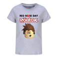thumbnail image 1 of Boys Short Sleeve Roblox Game T-Shirt Cartoon Graphic T-Shirt, 1 of 2