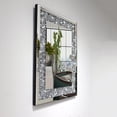 thumbnail image 6 of SHYFOY Decorative Wall Mirror Crushed Diamond Vanity Mirror Rectangle Mirrors for Wall Decor, 6 of 6