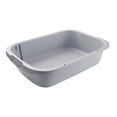 thumbnail image 2 of Bandeja de arena para mascotas, orinal, inodoro, fácil de limpiar, orinal a prueba de salpicaduras, inodoro, caja de arena Gris 36x30x10cm Yuyangstore Bandeja de arena para gatos, 2 of 8