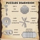 thumbnail image 3 of Juego de rompecabezas Nordistrict Cryptex 6 piezas Brain Teasers, 3 of 7