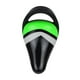 thumbnail image 2 of Sillín de bicicleta para niños, asiento de bicicleta de equilibrio para niños, asiento de de repuesto suave y antideslizante, sillín de para niños negro verde, 2 of 8