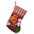 thumbnail image 3 of Xuniizn Christmas Stockings Bulk, Assorted Festive Xmas Stockings for Fireplace Mantel Decor, Traditional Holiday Ornaments, Christmas Decorations for Home, Non-woven Fabric, Red, 3 of 9