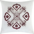 thumbnail image 6 of Nanshing Jamie 7 Piece Geometric Comforter Set, White/Red, King, 6 of 7