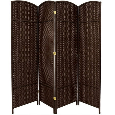 Ids Infinite Divider - 6' Tall Diamond Weave Fiber Room Divider