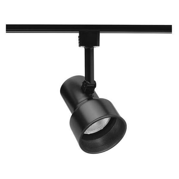 Juno Lighting Track Lighting Head,Step,Blk/Blk,3 1/2in R511 BLB BL