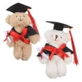 thumbnail image 5 of KAKOWELY 2 osos de peluche de graduación, adorables juguetes de peluche para fiestas, regalos de graduación., 5 of 5