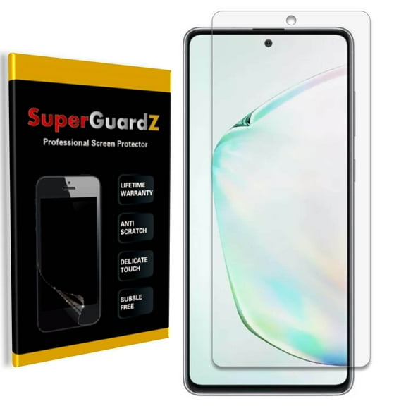 8-Pack For Samsung Galaxy Note 10 Lite (NOT for Samsung Note 10) SuperGuardZ Screen Protector, Ultra Clear, Anti-Scratch, Anti-Bubble