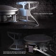 thumbnail image 5 of Bulin Réchaud de Camping, 3800 Réchaud à Gaz Pliable Portable Léger, Poche Réglable Unique Kit de Cuisson de Survie d'Urgence pour Extérieur, Randonnée, avec Sac de Transport, 5 of 5