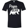 thumbnail image 5 of Papa Bear T-Shirt Mens Tee Gift for Dad and Fathers Day Red, 5 of 5