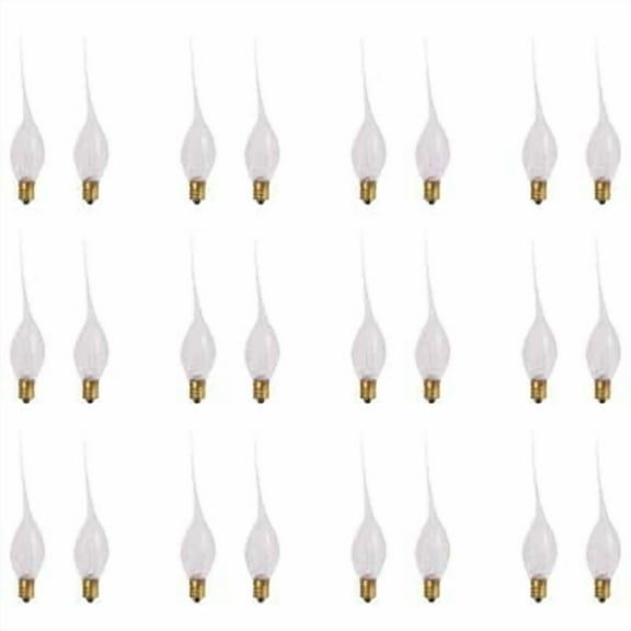 18 Packs: 2 ct. (36 total) White Silicone Candle Bulbs by Celebrate It