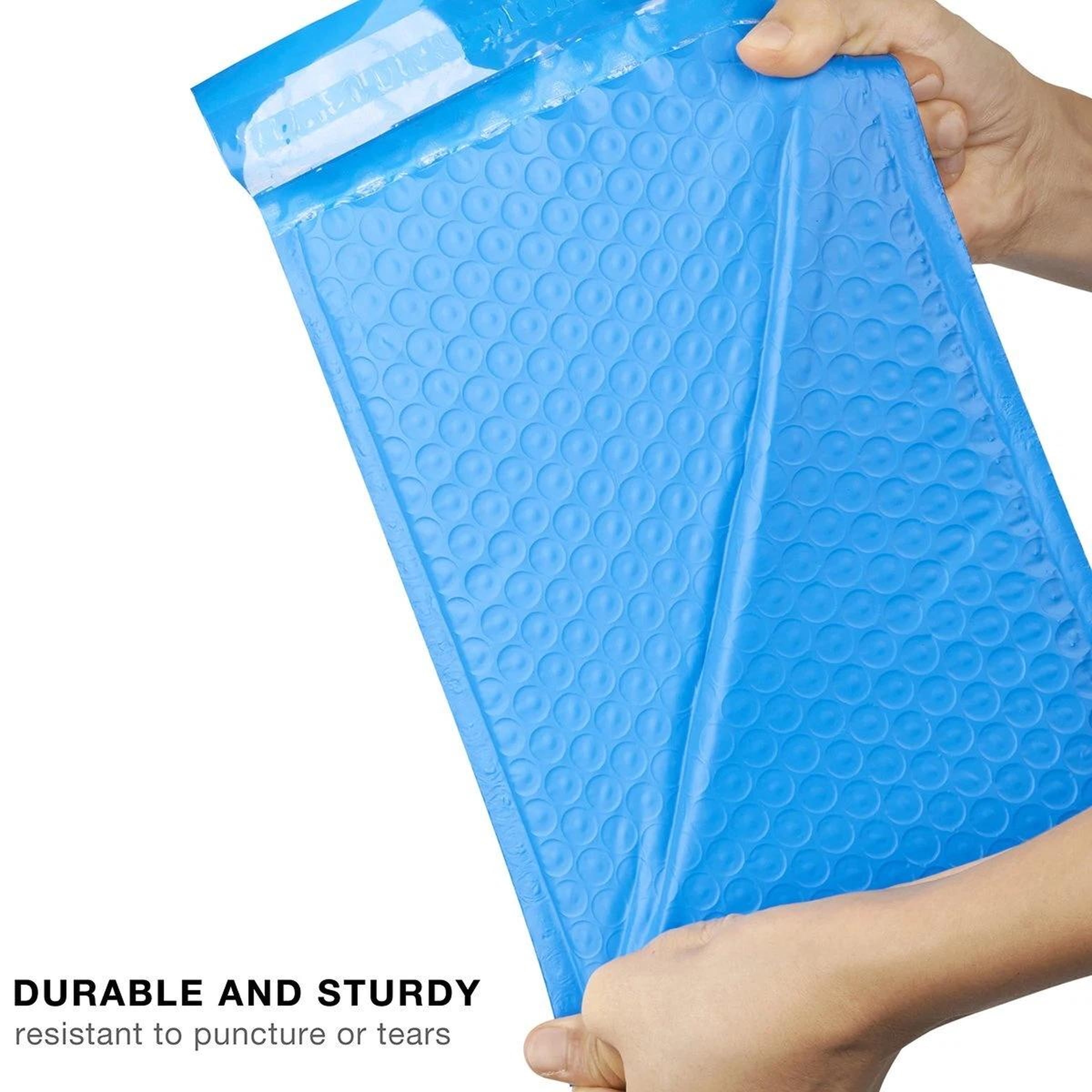 200 #5 Blue Poly Bubble Mailers 10.5" x 16" Shipping Mailing Padded Envelopes