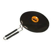 Trifri Chapati Tava Round Griddle 10.8 Concave Non,Stick Roti Tawa Induction Stove Dosa Pan Cookware