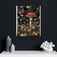 thumbnail image 4 of FCXZI Mushroom Flowers Maximalism Canvas Wall Art Home Decor 16x20in, 4 of 5