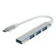 thumbnail image 2 of Tipo C A USB Hub, Plug And Play USB C Hub Rendimiento Estable aleación De Aluminio Plata Para Computadoras Portátiles, 2 of 8