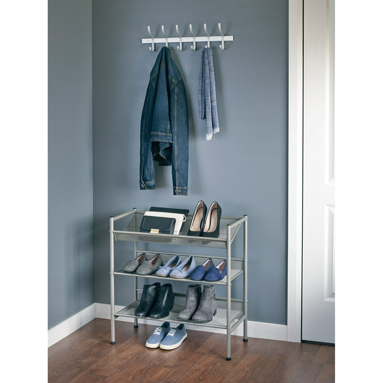 Neatfreak Stackable 3 Tier Metal Shoe Rack - Yahoo Shopping