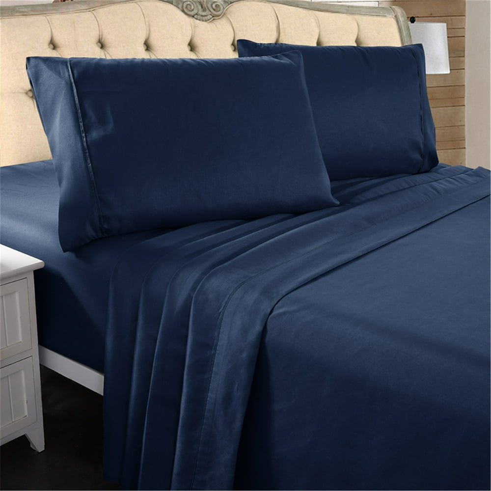 Hotel Luxury Bed Sheets - 4 Pieces - Extra Soft - 16" Deep Pocket