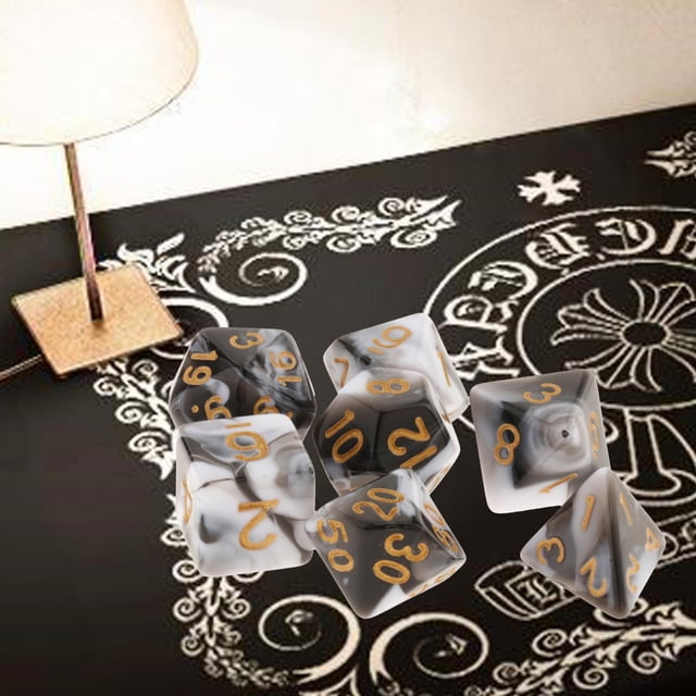 Dados poliédricos de varios lados D8 D10 D12 D20 Juegos de mesa Favores 017 perfke dados poliédricos
