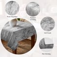 thumbnail image 5 of Grey Vintage Table Cloth Waterproof Tablecloths, Modern Abstract Art Oil Paiting Tablecloth Dining Table Cover for Kitchen Party Tabletop Outdoor, Square Tablecloth 54x54 Inch, 5 of 9
