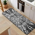 thumbnail image 5 of Black Tie Dye Pattern Kitchen Rug Mat,Kitchen Runner Rugs Non Skid Washable,Decorative Kitchen Floor Mats for Kitchen,Sink,Laundry,17"x47.2", 5 of 7