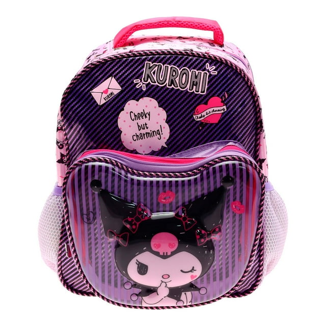 Mochila Ruz Kinder Infantil Sanrio Kuromi 11 L