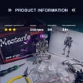 thumbnail image 4 of Kit de maqueta de robot Terminator M Arcynix con rompecabezas de metal 3D, 4 of 8
