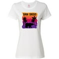 thumbnail image 3 of Inktastic San Diego California Sunset Women's T-Shirt, 3 of 5