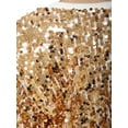 thumbnail image 6 of Women's Plus Size Round Neck Sequin Casual Sweatshirt, Gold, Medium, 6 of 6