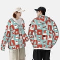 thumbnail image 5 of Picia Warm Christmas Memories Women's Men's UPF 50+ Sun Protection Hoodie Shirt Long Sleeve SPF Fishing Outdoor UV Hiking Lightweight Shirts-3X-Large, 5 of 9