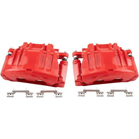 Front Brake Caliper Set 2 Piece - Compatible with 2005 - 2011 Chrysler 300 2006 2007 2008 2009 2010